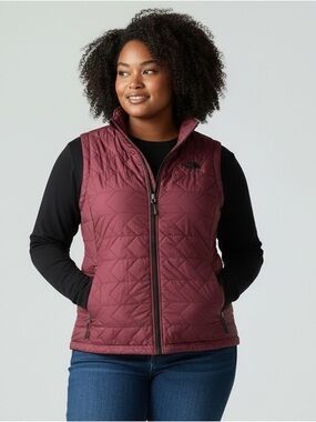 The North Face Quilted Vest - Rosewood